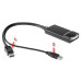 HP Cable Display PortDP to DVI-Dual Link 572033-001